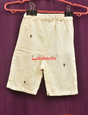 Kotpad White Buti (Kids's Pant)
