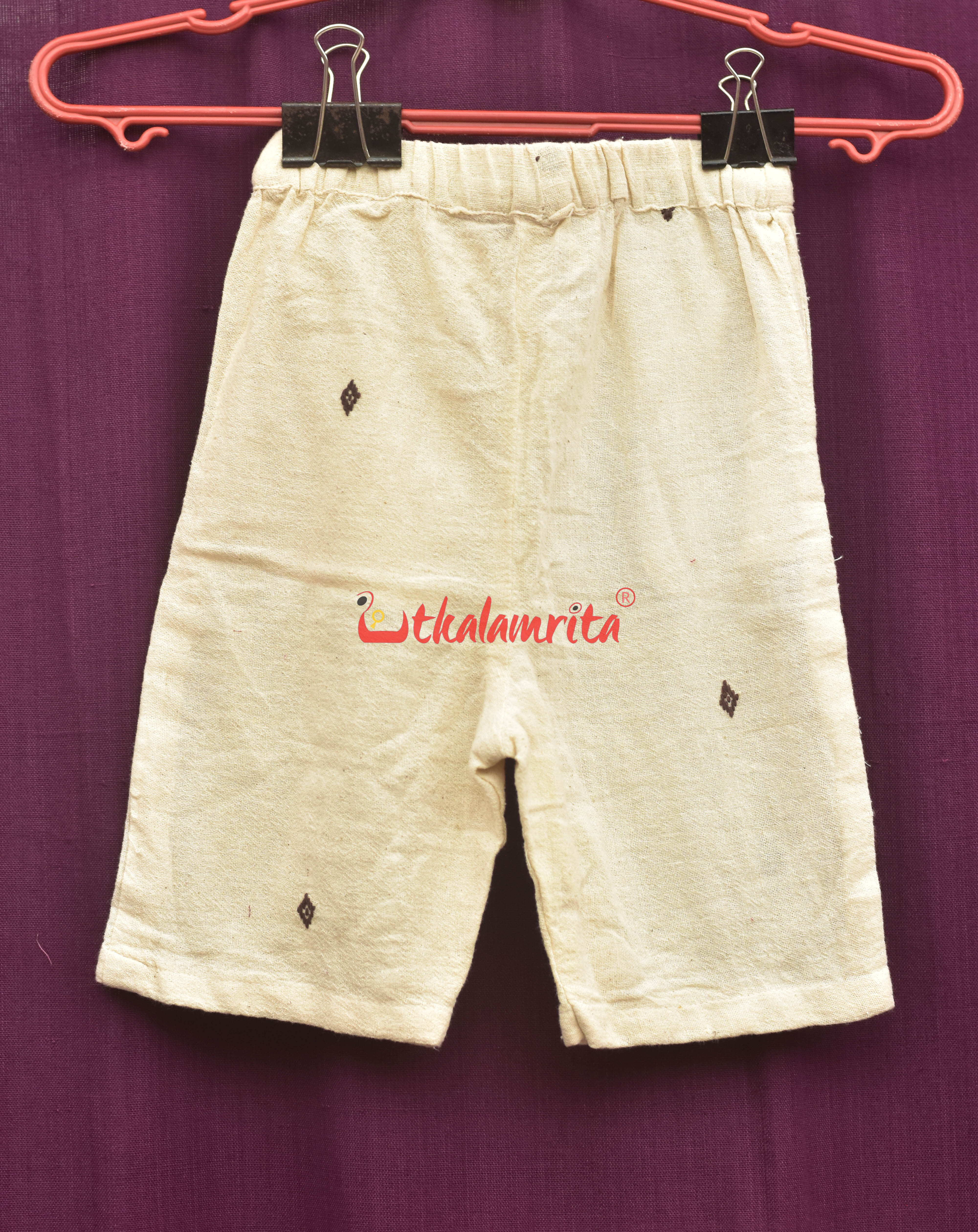 Kotpad White Buti (Kids's Pant)