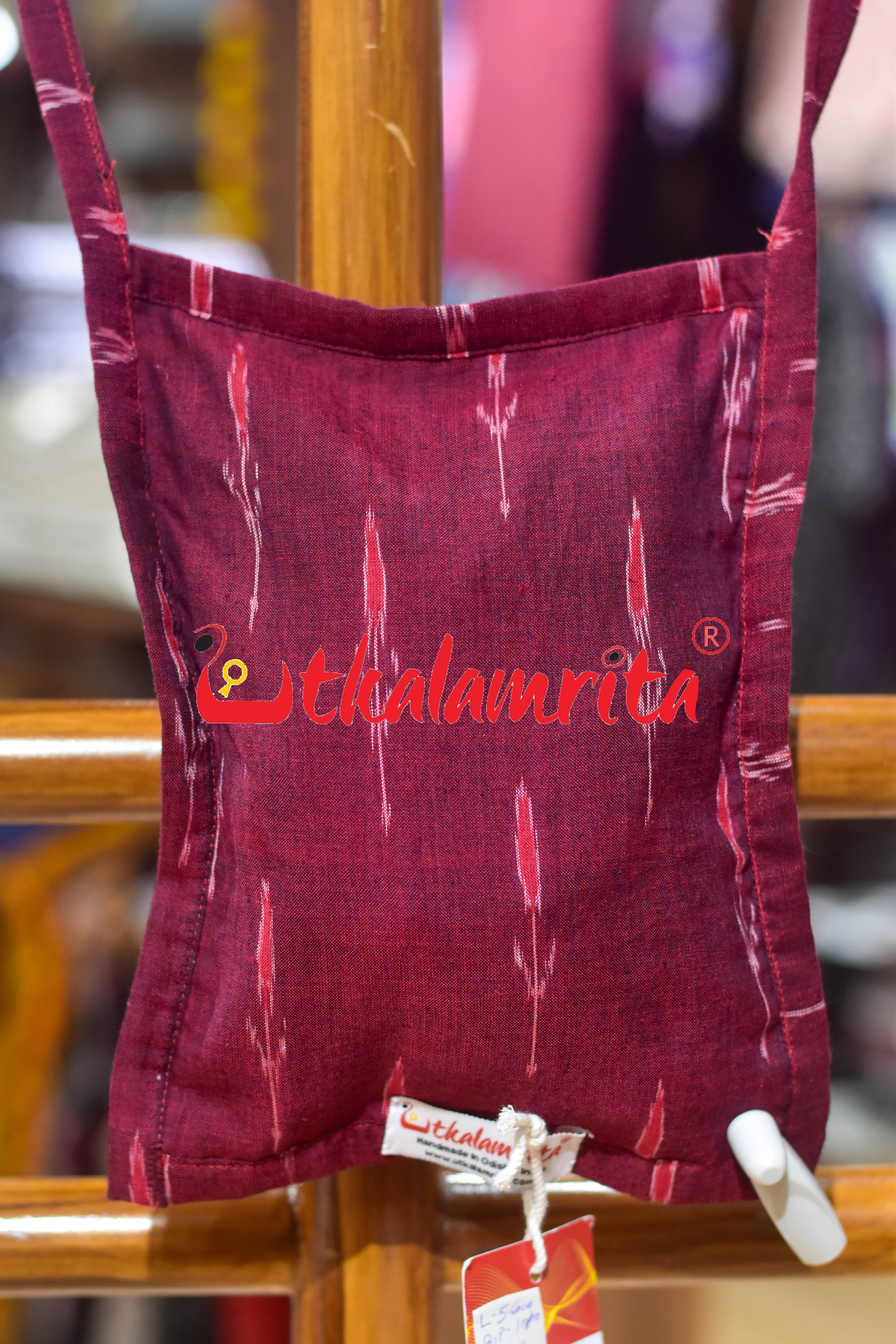 Maroon Labanga Small Sling Bag