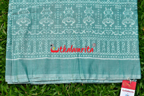 Light Green Tribals Cotton (Fabric)