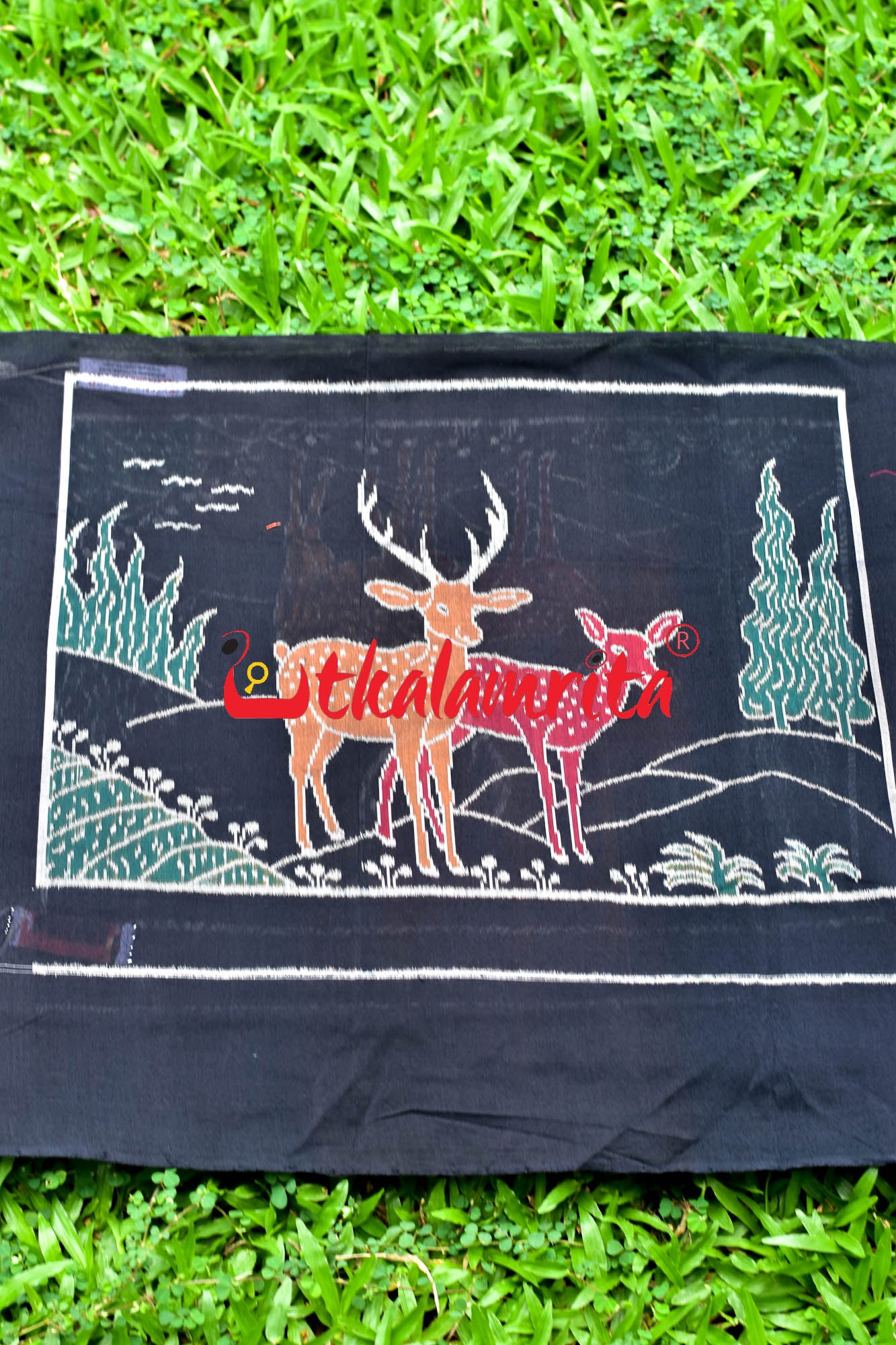 Double Deer Wall Hanging