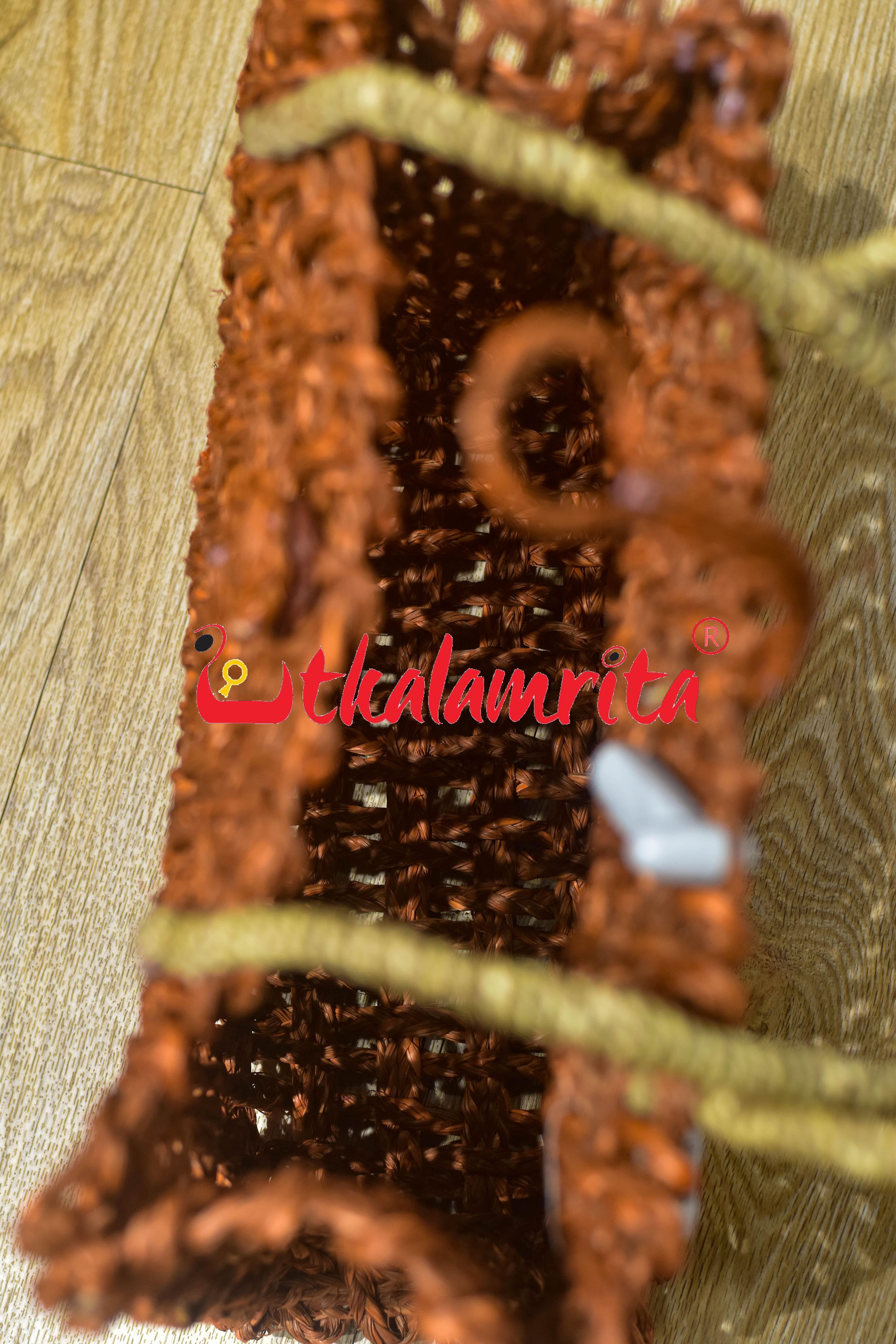 Sabai Grass Jali Bag (large)