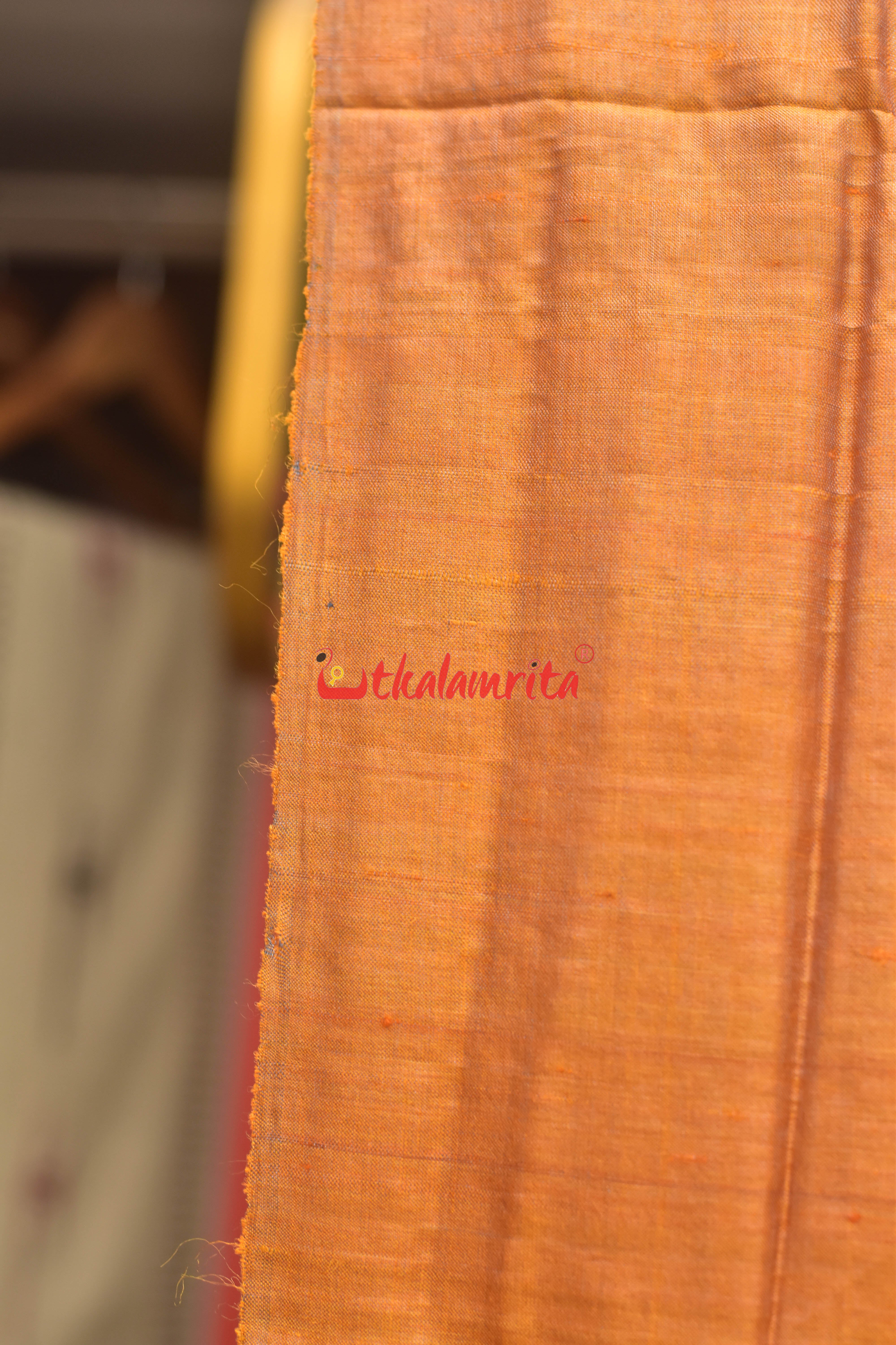 Orange Purple Dia Tussar (Stole)
