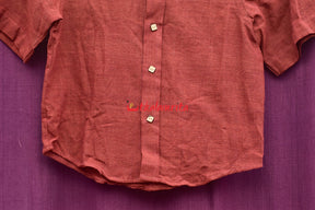 Plain Maroon Kotpad (Kid's Shirt)