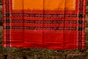 Red Tribal Sambalpuri Dress Set