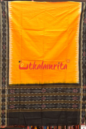 Utkala Lakhmi Yellow Black Dress Set