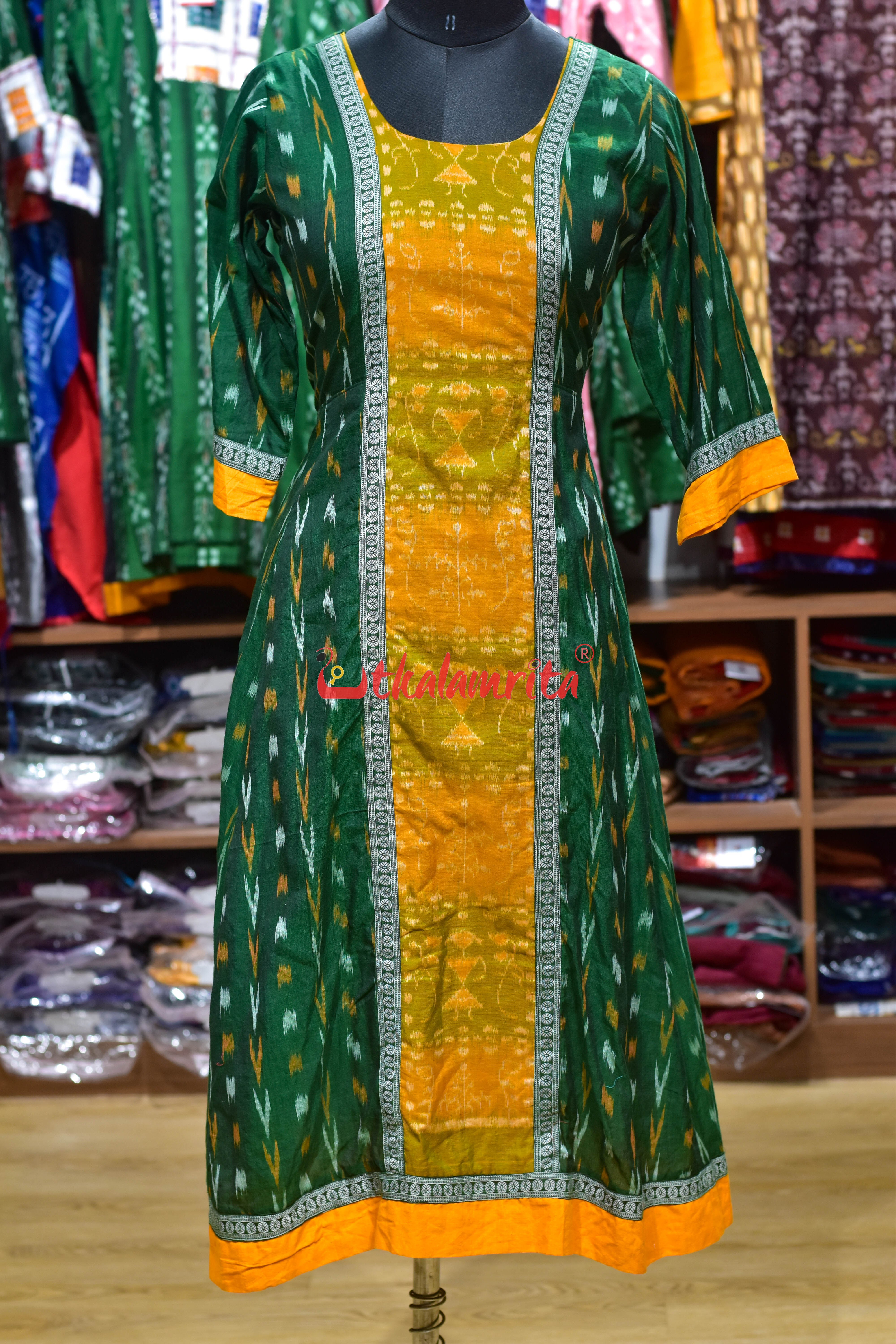 Kanak Harini Sambalpuri Anarkali Dress
