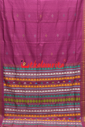 Pink Dongria Gopalpur Tussar Saree