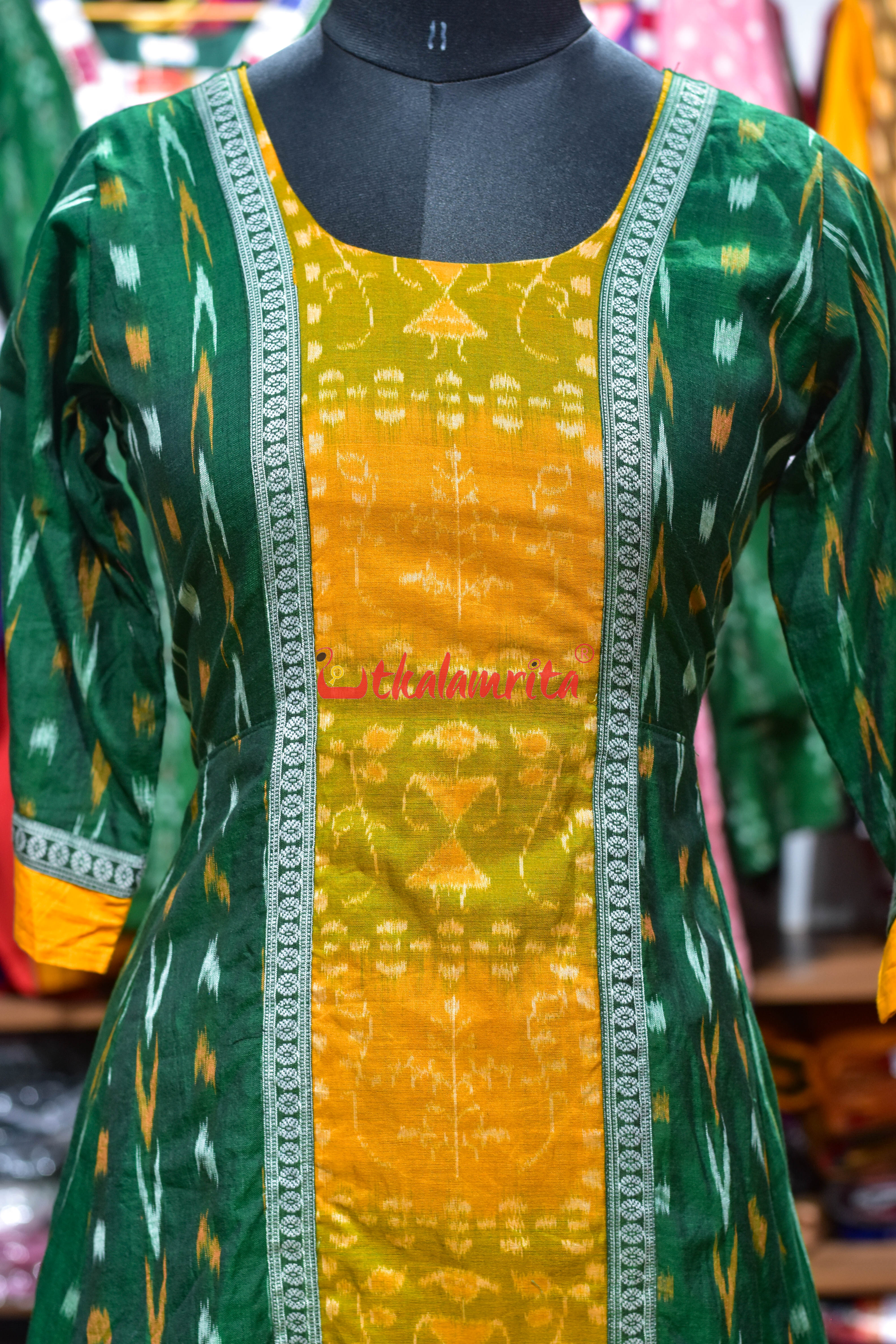 Kanak Harini Sambalpuri Anarkali Dress