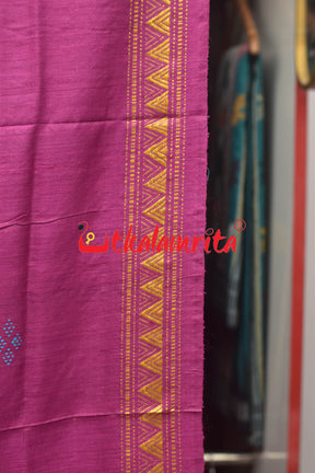 Pink Dongria Gopalpur Tussar Saree