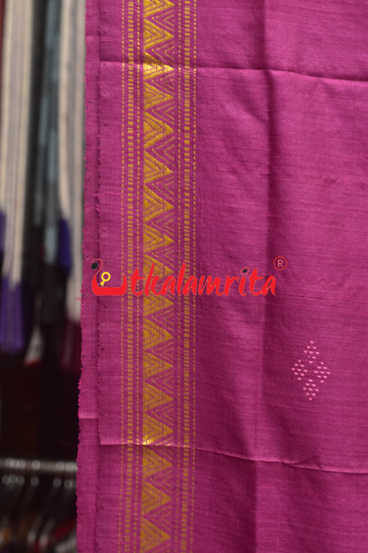 Pink Dongria Gopalpur Tussar Saree