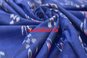 Blue Pasapali and Kadha (Fabric)