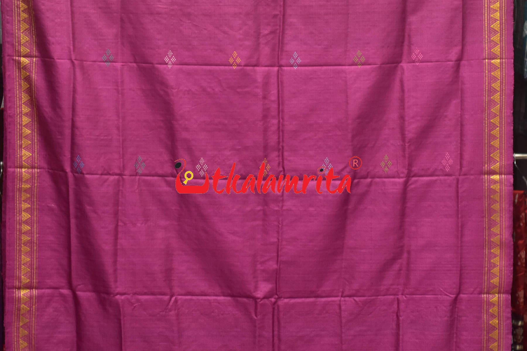 Pink Dongria Gopalpur Tussar Saree