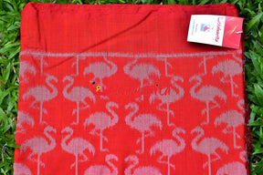 Red Cranes Cotton (Fabric)