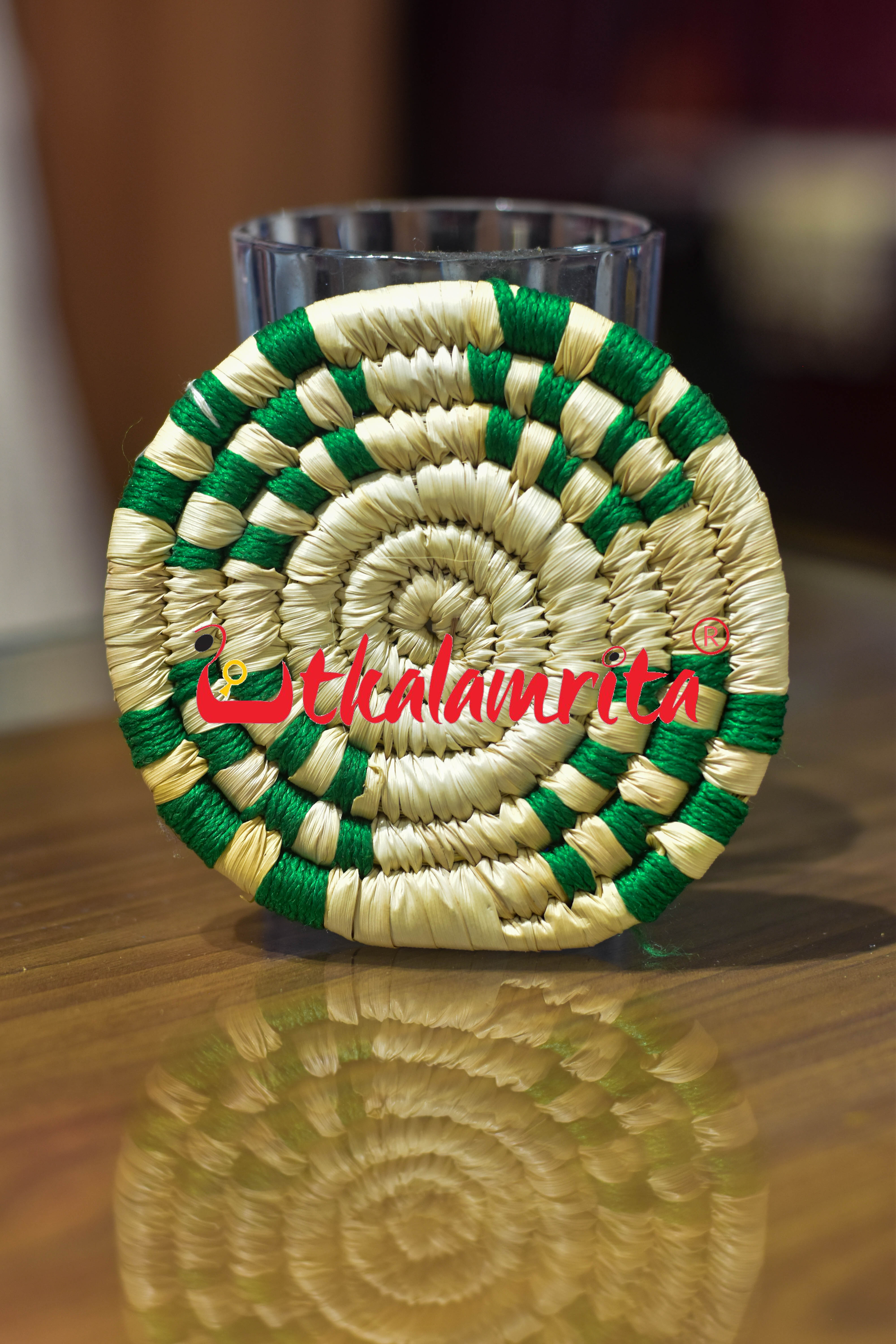 Binding Thread Coaster 4"