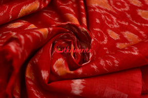 Orange Red Hearts (fabric)