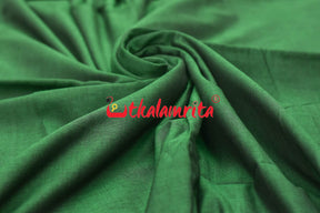 Plain Blouse Forest Green (Fabric)