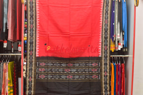 Black Red Phula Tribal Dress Set