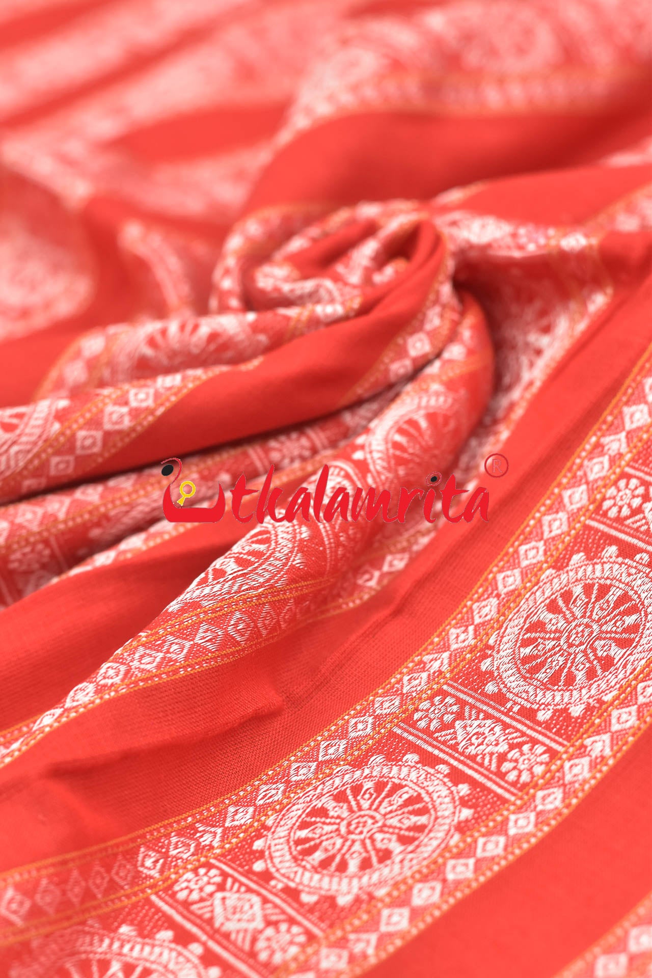 Orange Konark Chakra (Fabric)