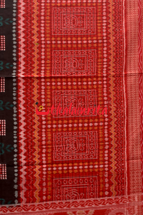 Half Half Bandha Pasapali Cotton Saree