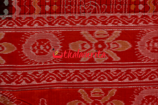 Half Half Bandha Pasapali Cotton Saree