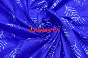 Persian Blue with Mayurapucha Silk (Fabric)