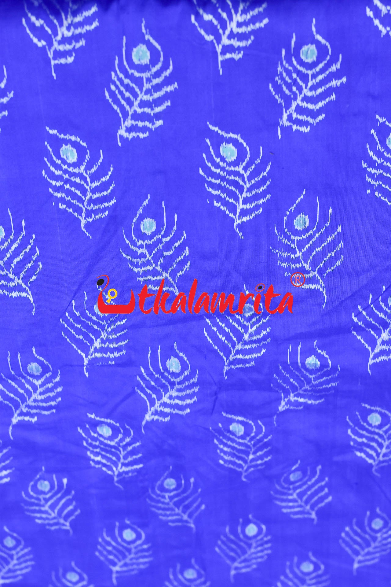 Persian Blue with Mayurapucha Silk (Fabric)