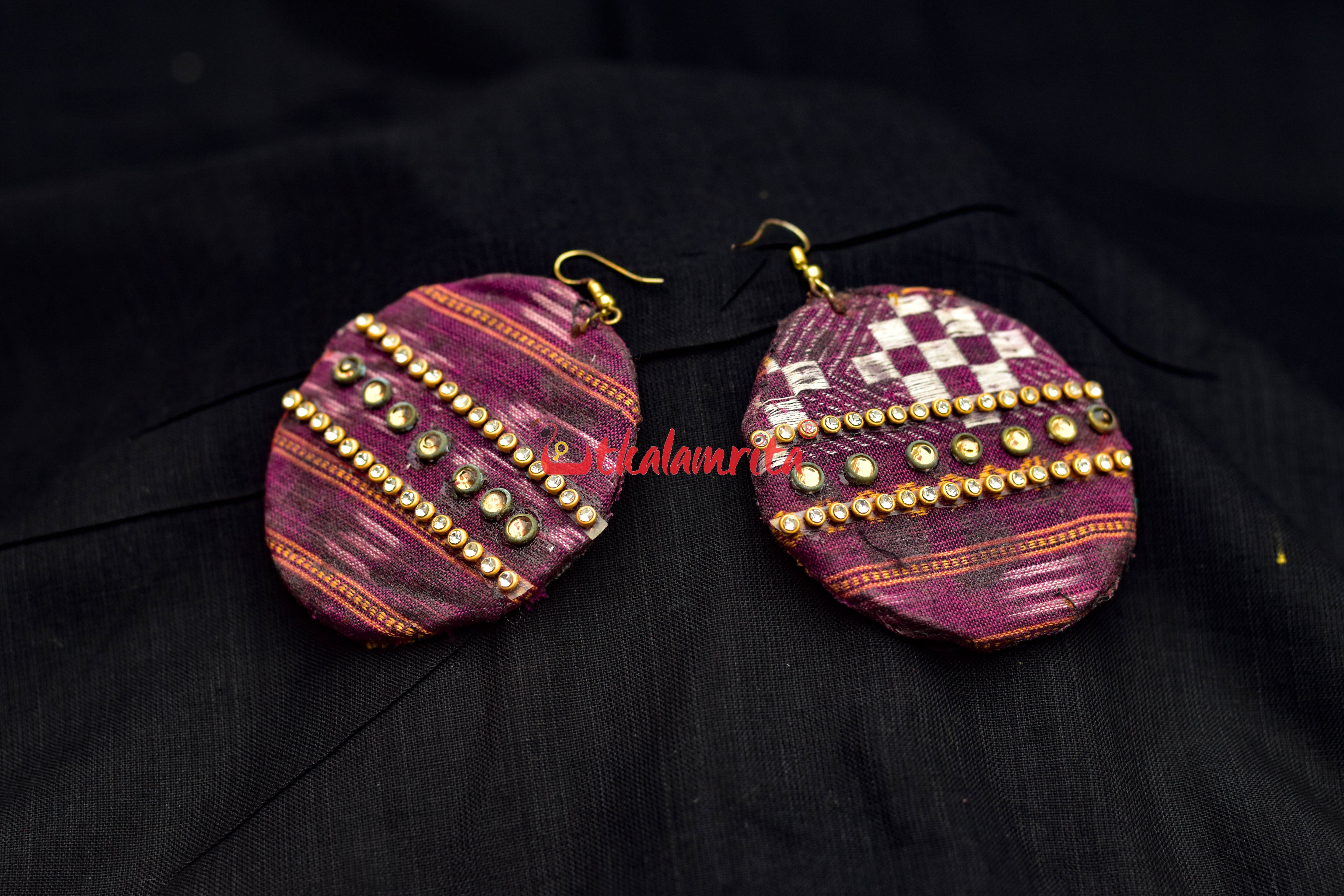 Round Dobby Pasapali Earrings