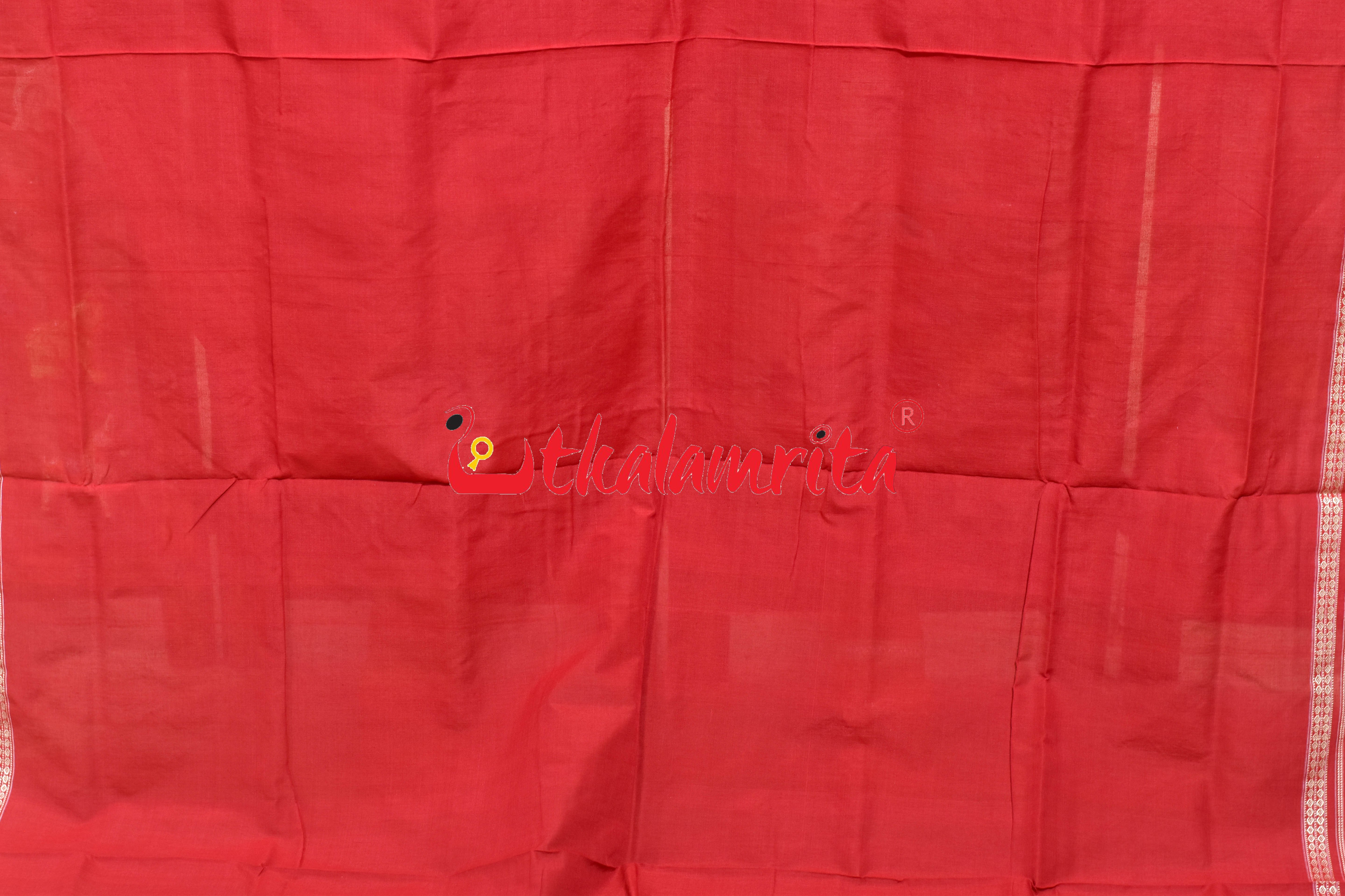 Pink Padam Bomkai Cotton Saree