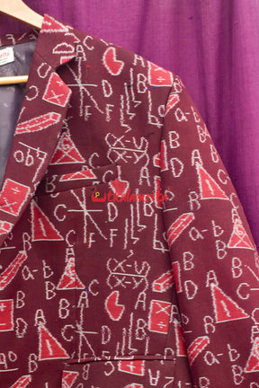 Coffee Math Cotton (Men's Blazer)