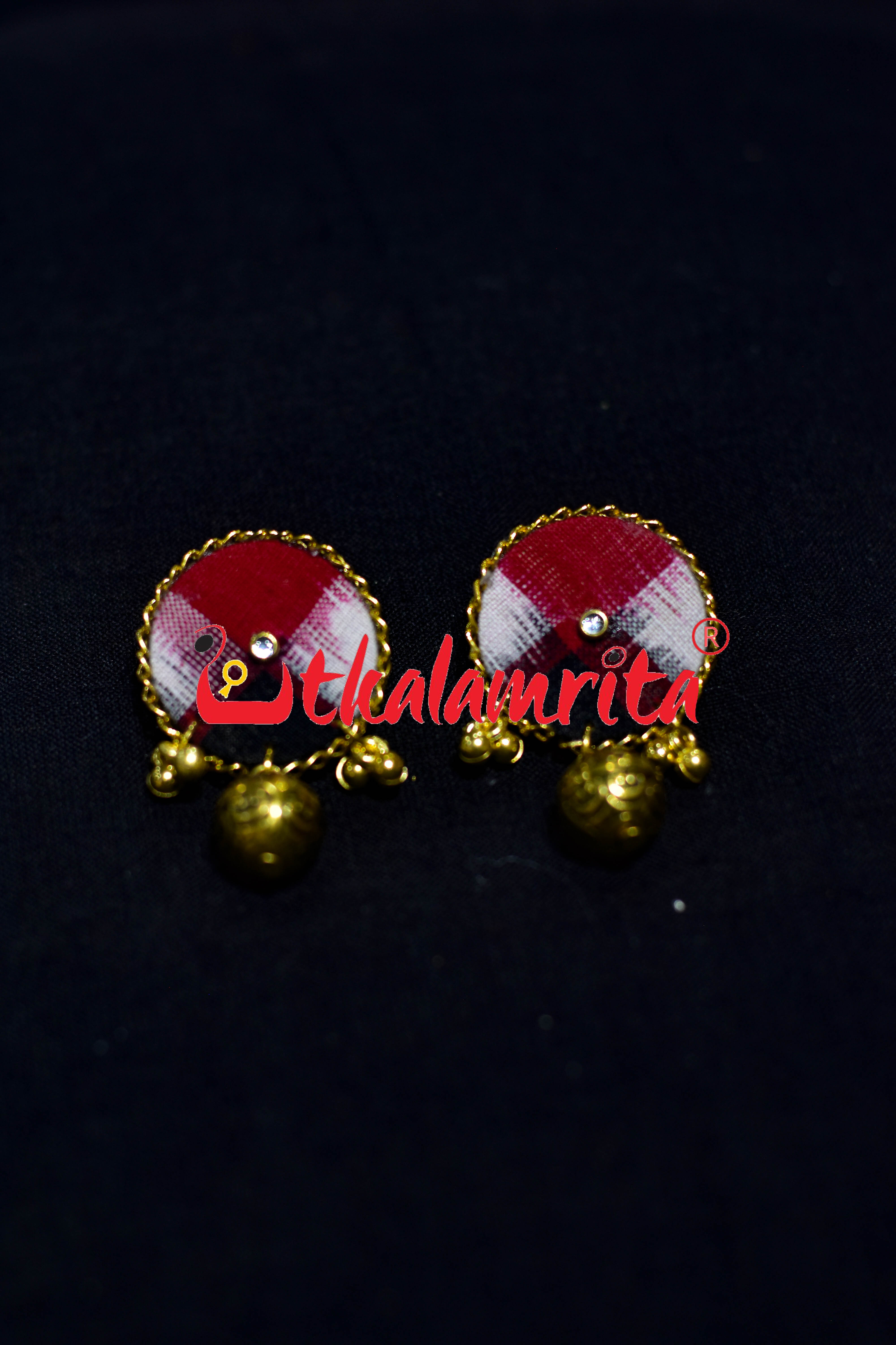 Blue Red Pasapali Necklace Set