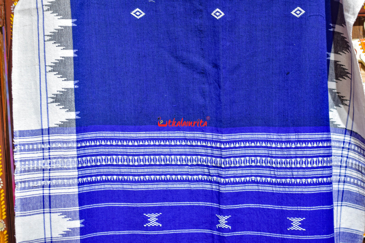 Blue White Buti Kotpad (Dupatta)
