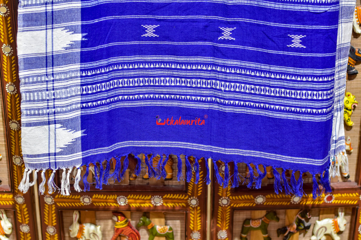 Blue White Buti Kotpad (Dupatta)