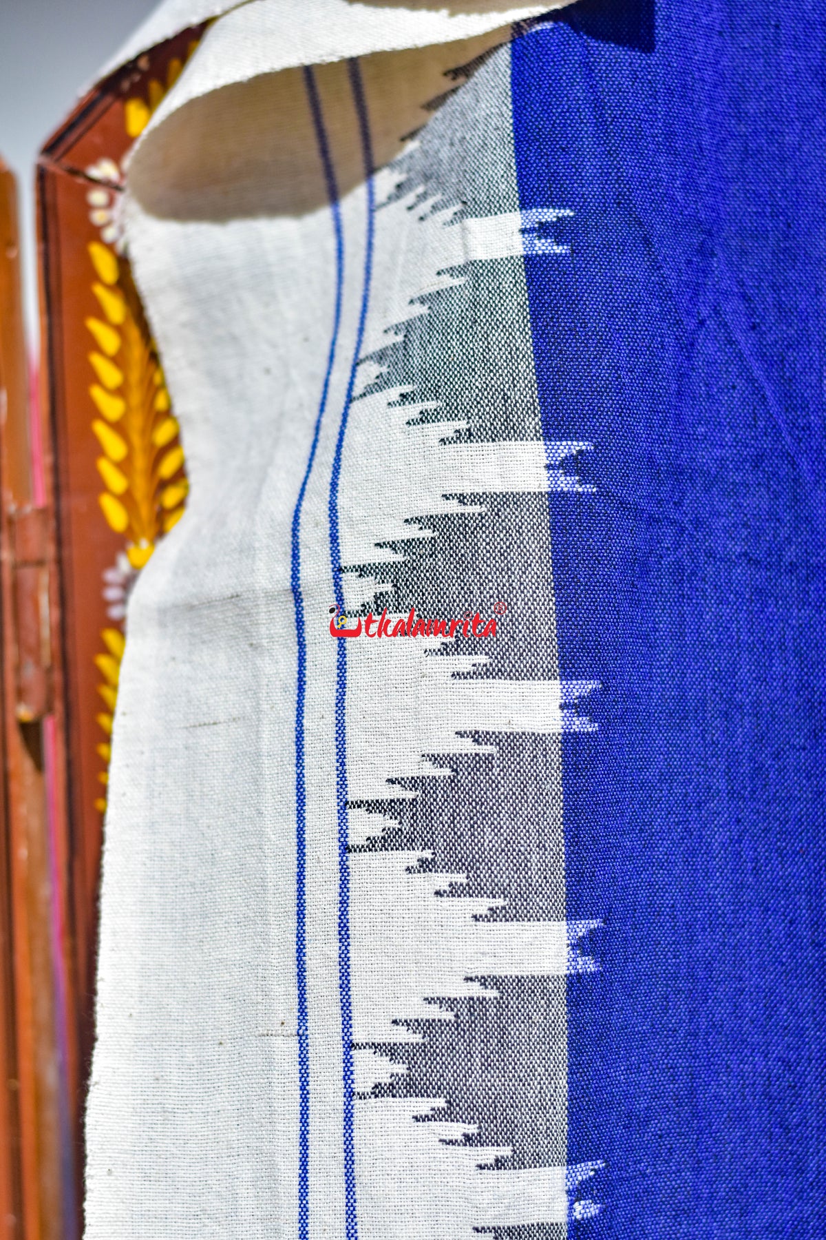 Blue White Buti Kotpad (Dupatta)