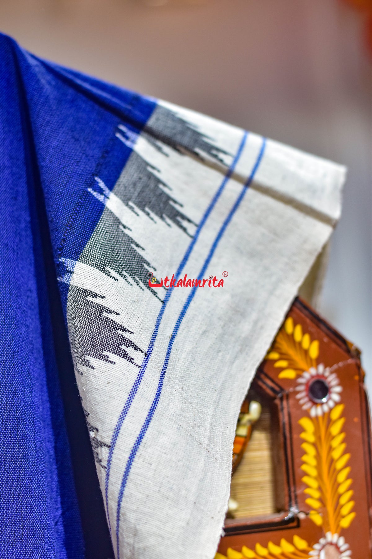 Blue White Buti Kotpad (Dupatta)