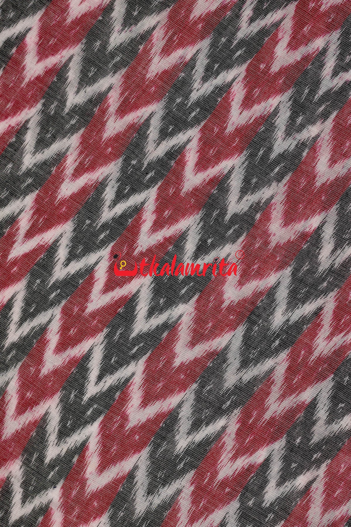 Aadki Pink Grey (Fabric)