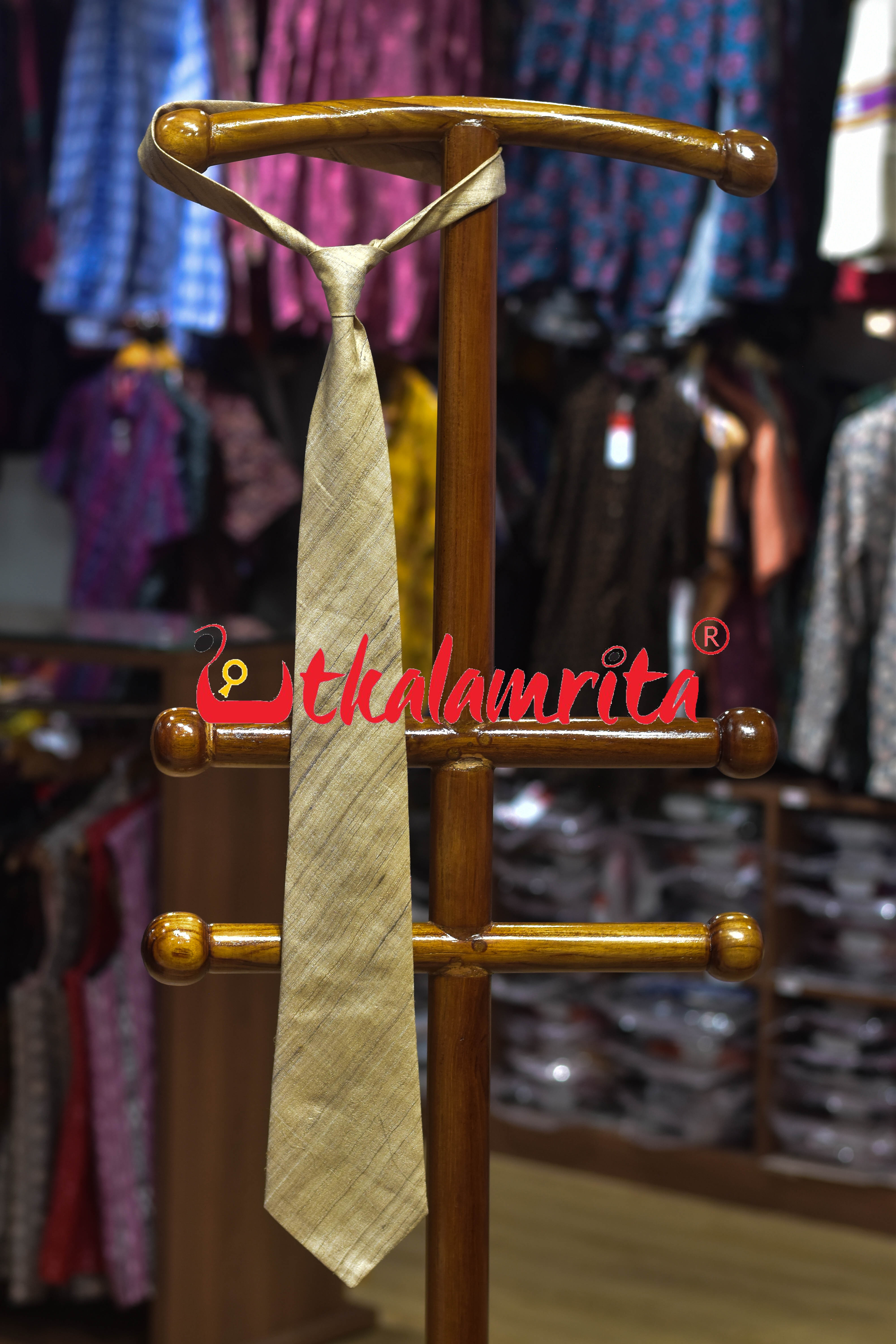 Tussar Plain Handloom (Tie)