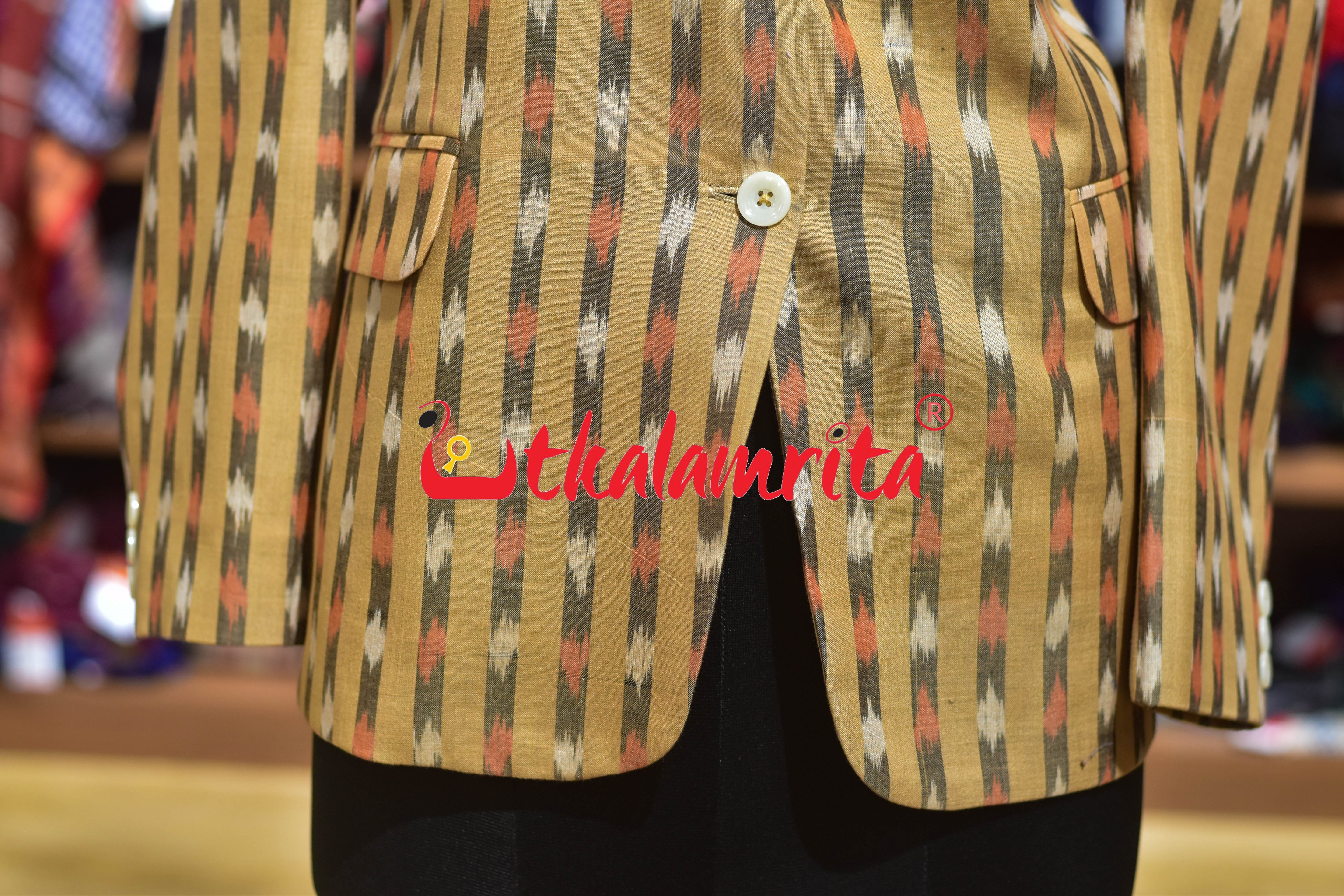 Matha Multi Dots Cotton (Ladies' Blazer)
