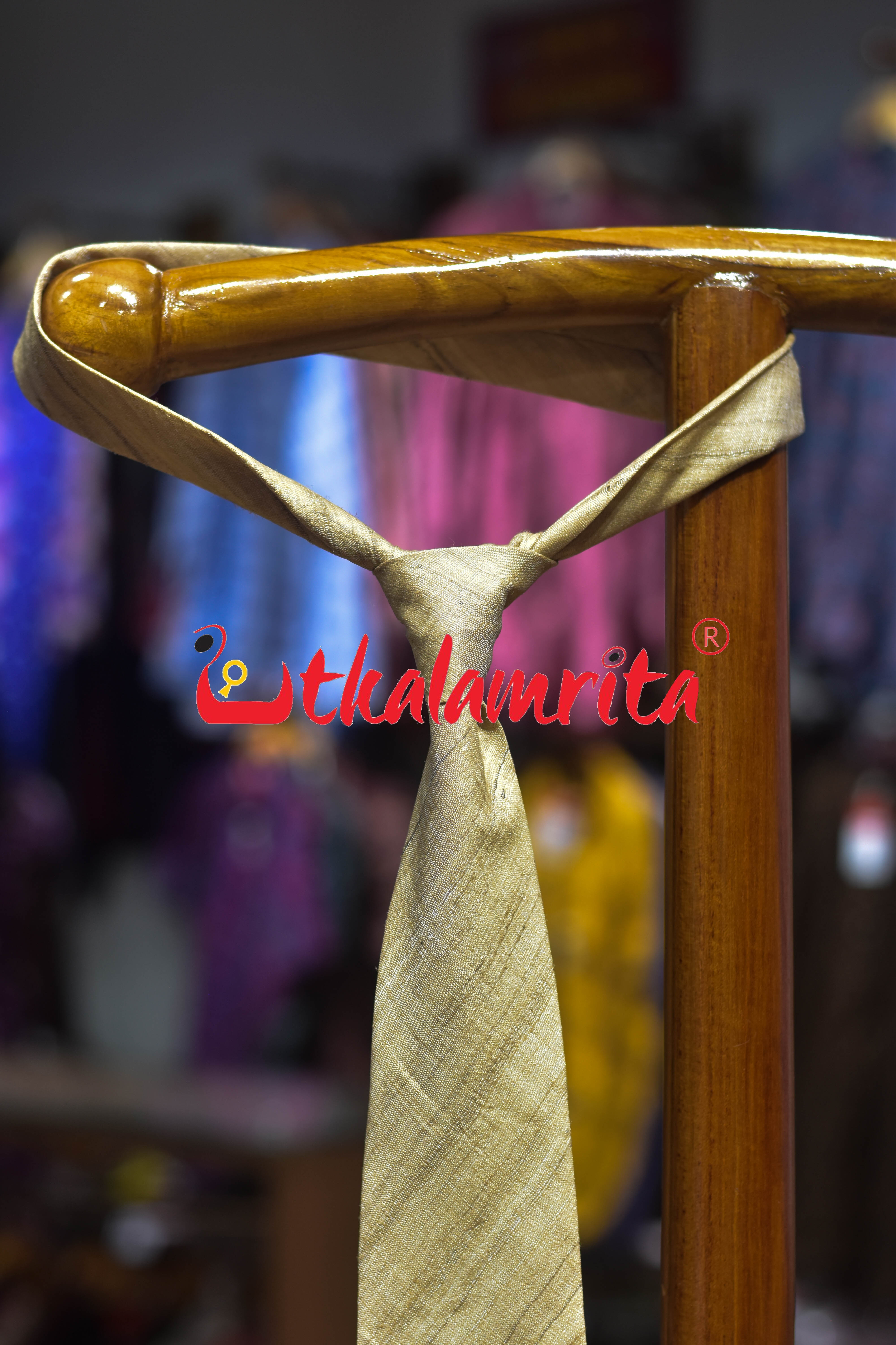 Tussar Plain Handloom (Tie)