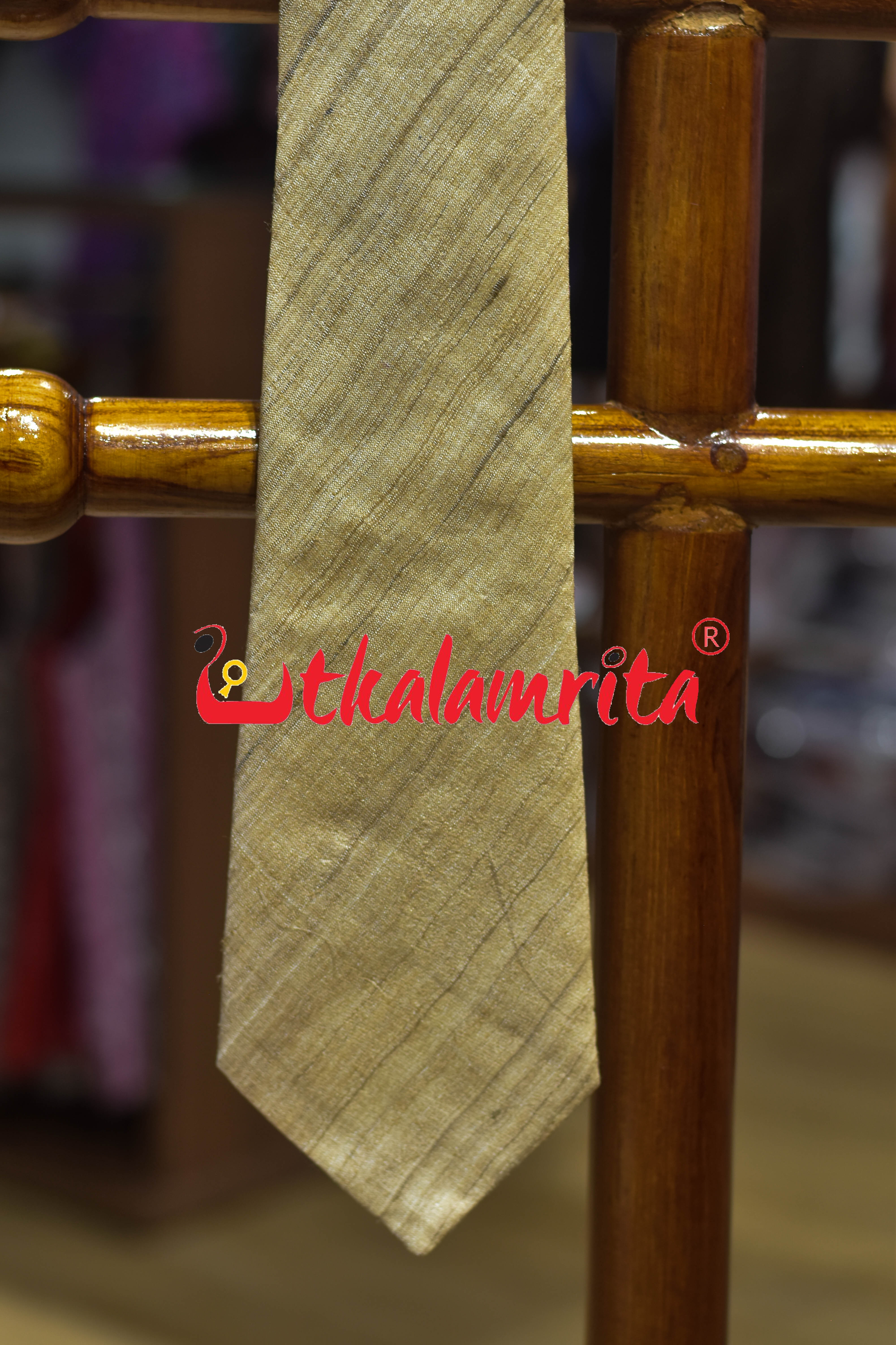 Tussar Plain Handloom (Tie)