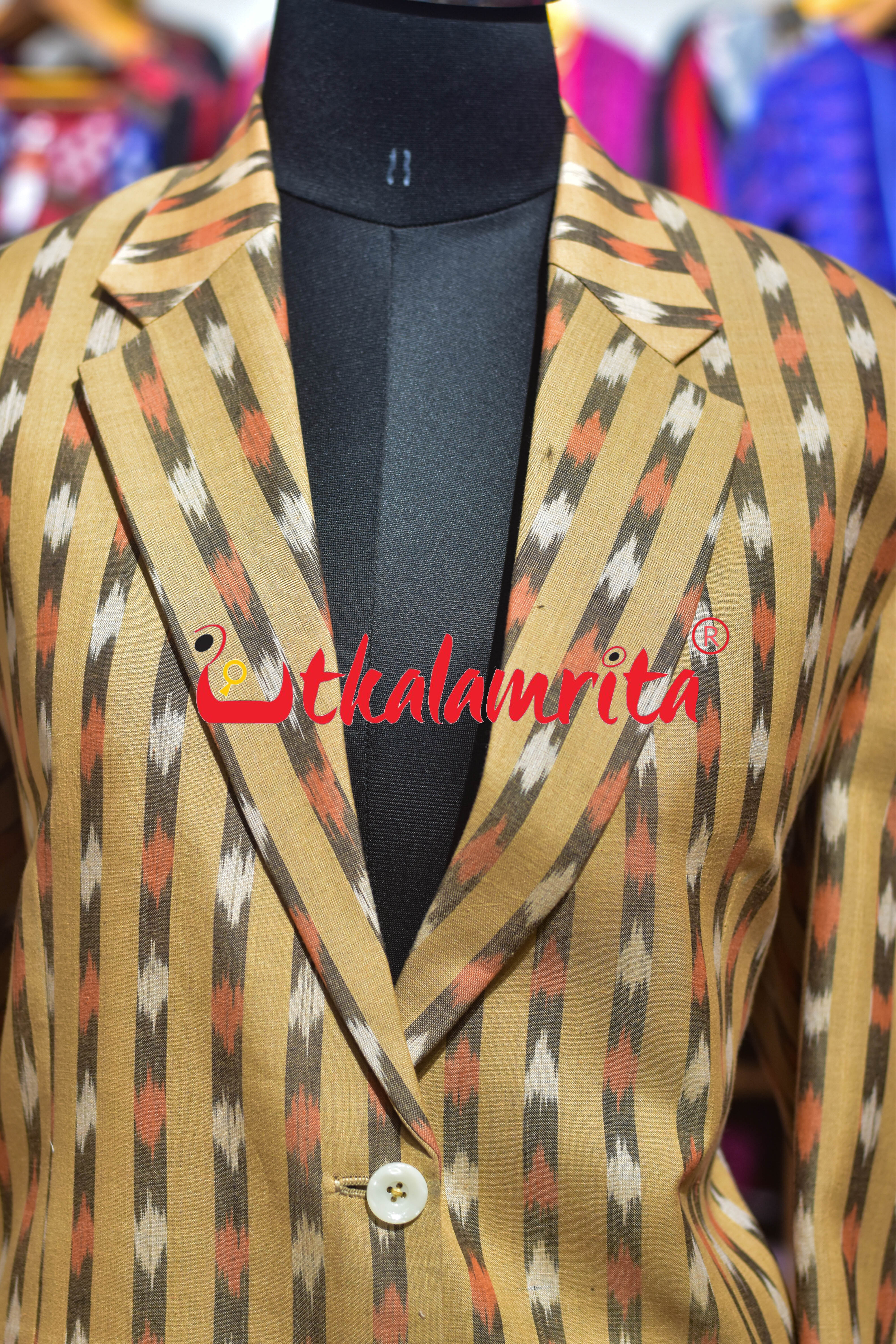 Matha Multi Dots Cotton (Ladies' Blazer)