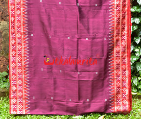 Jamun Double Pasapali Khandua Silk Saree