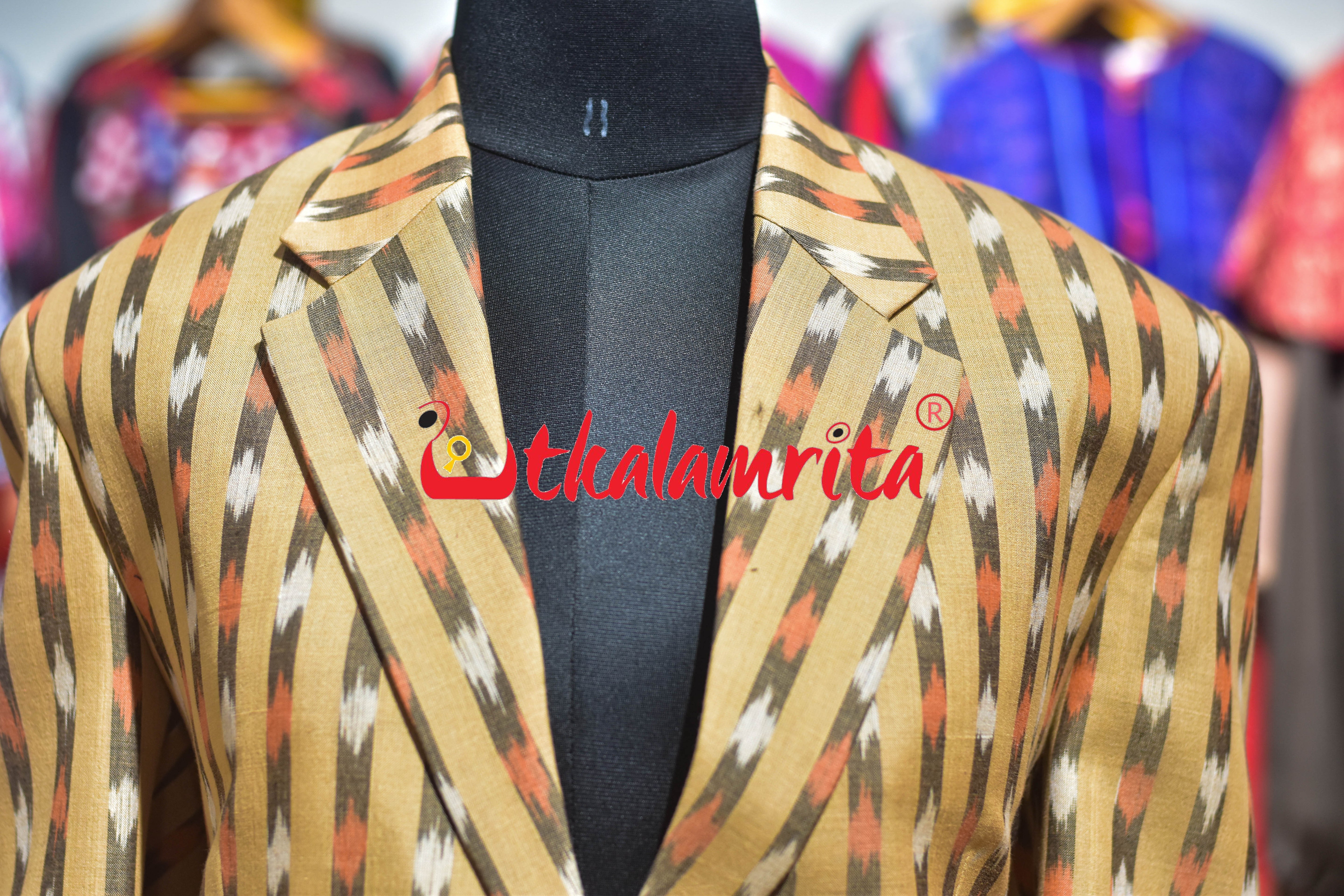 Matha Multi Dots Cotton (Ladies' Blazer)