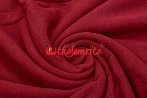 Maroon with White Buti (fabric)