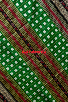 Green Tipa Bichitrapuri Sambalpuri Silk