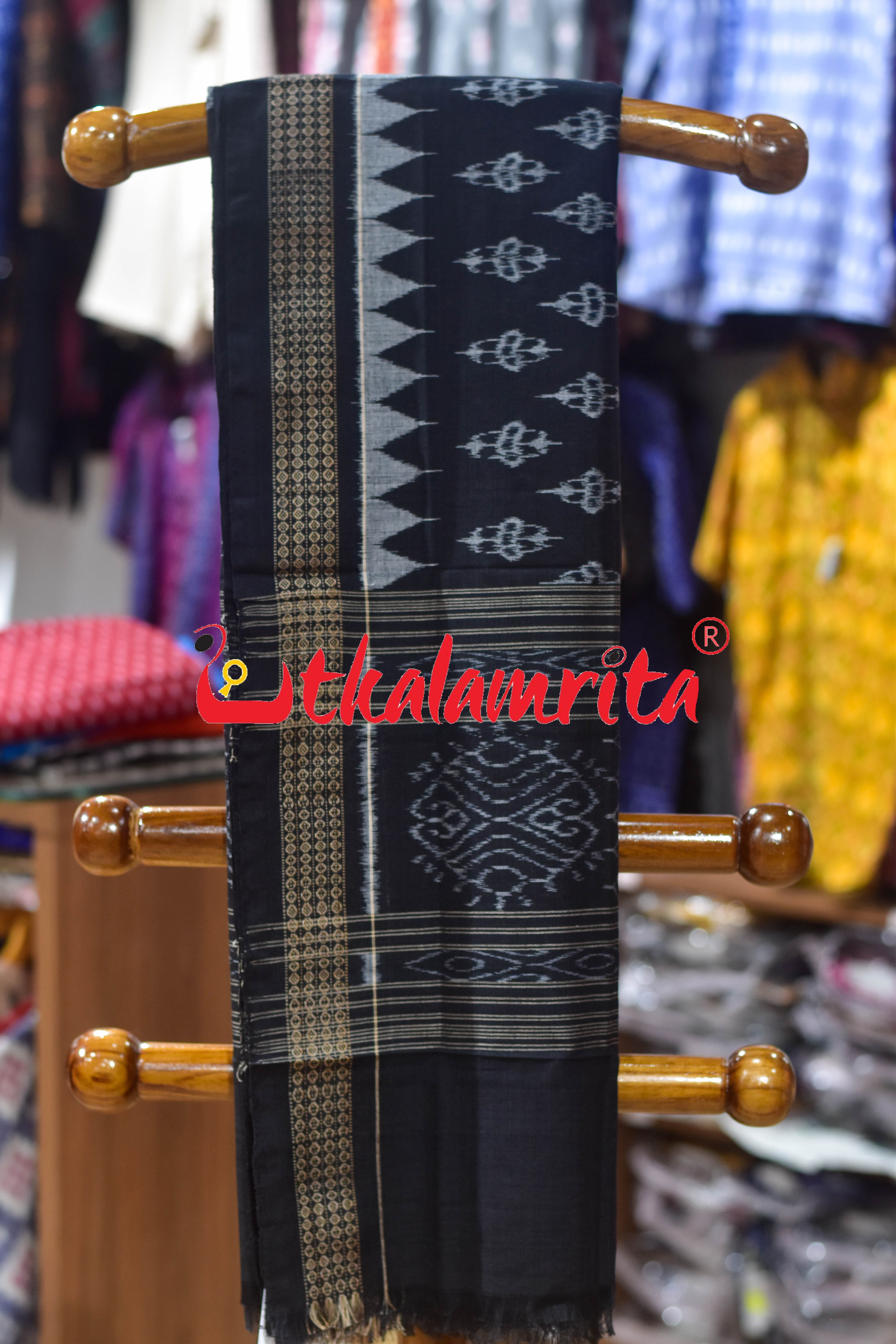 Black Aliens Sambalpuri (Dupatta)
