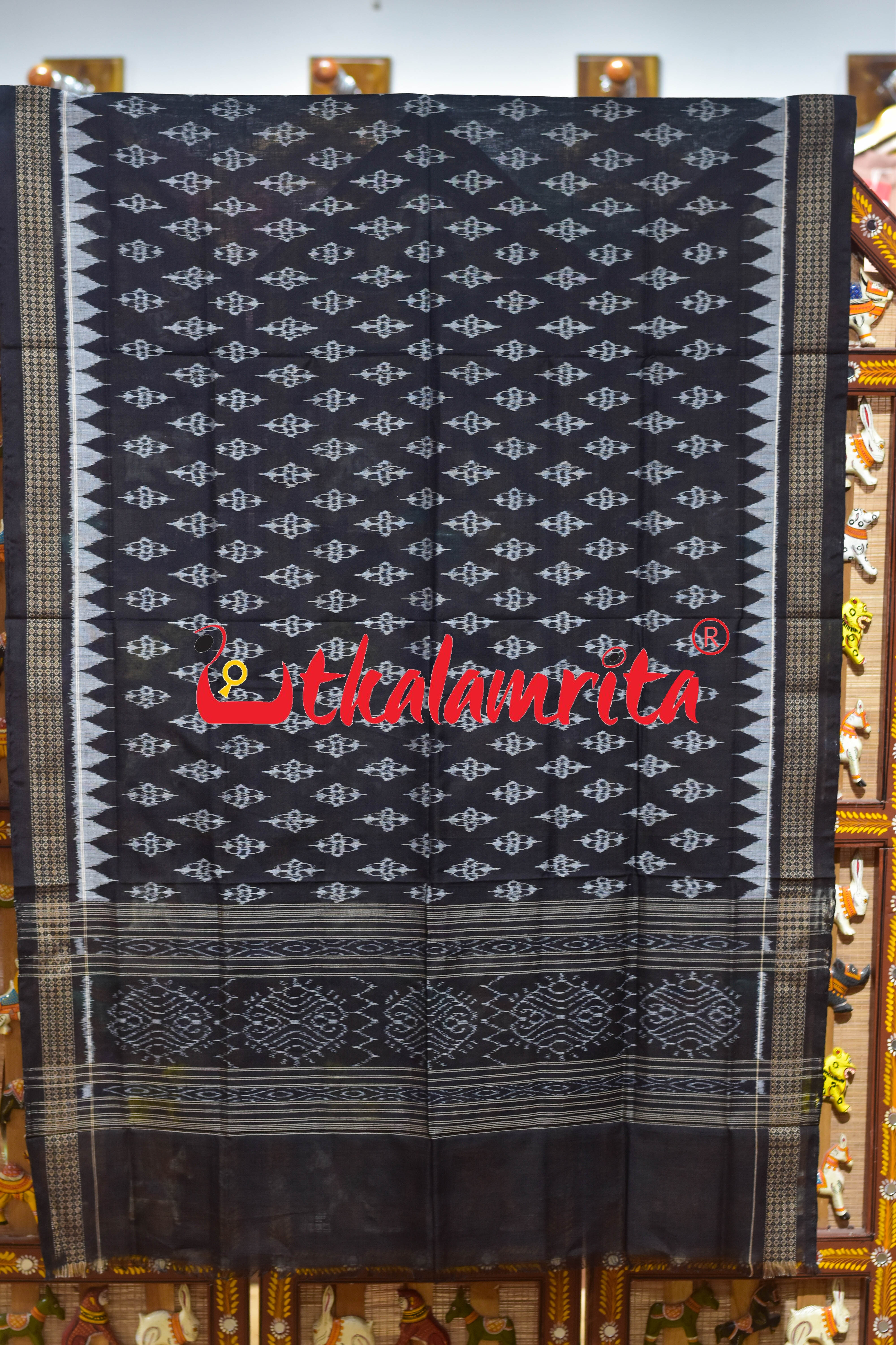 Black Aliens Sambalpuri (Dupatta)