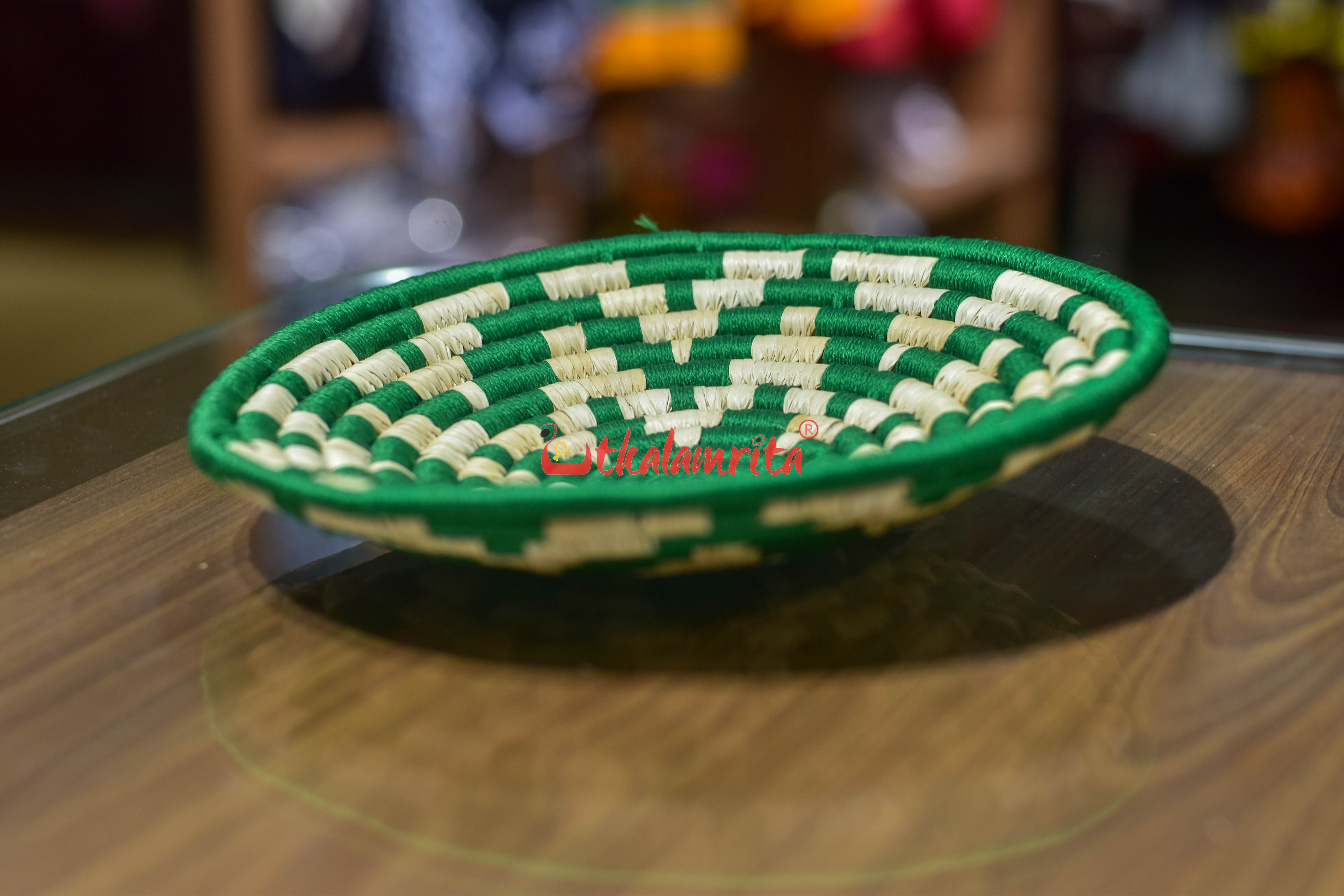 Sabai Grass Green Wall Basket- Small