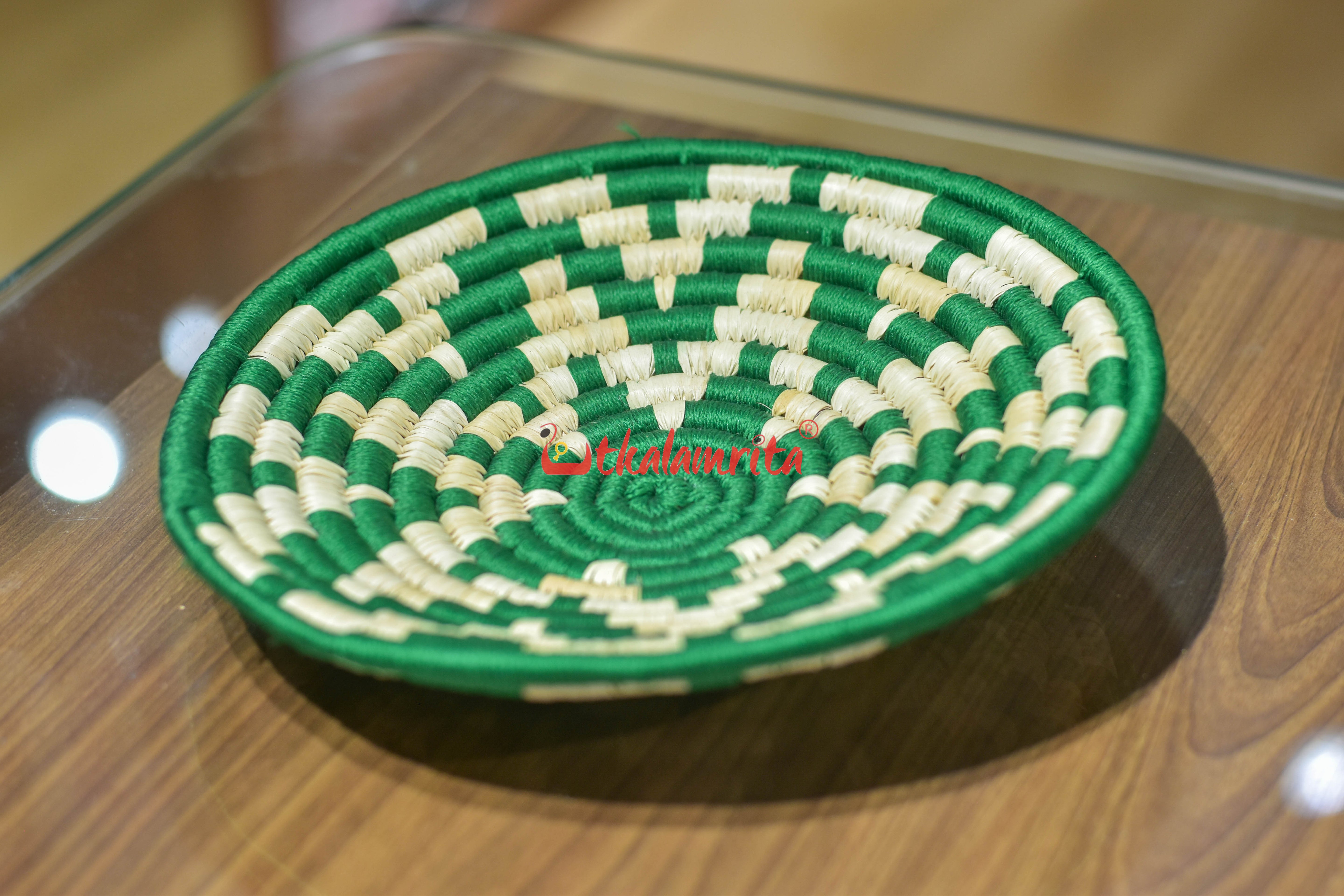 Sabai Grass Green Wall Basket- Small