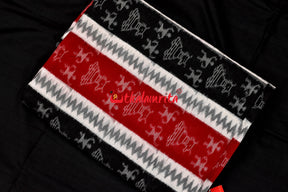 Tribal Pashupati Red Black White (Fabric)